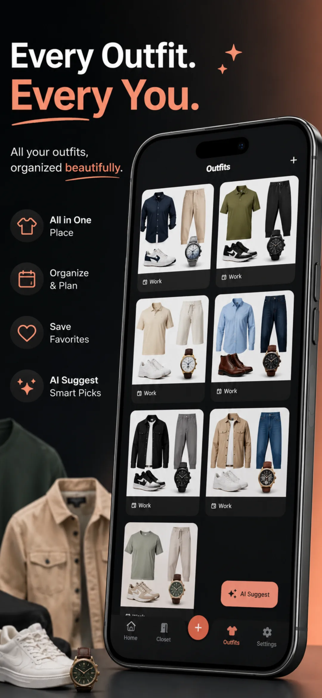 Outfii AI outfit suggestions for your day