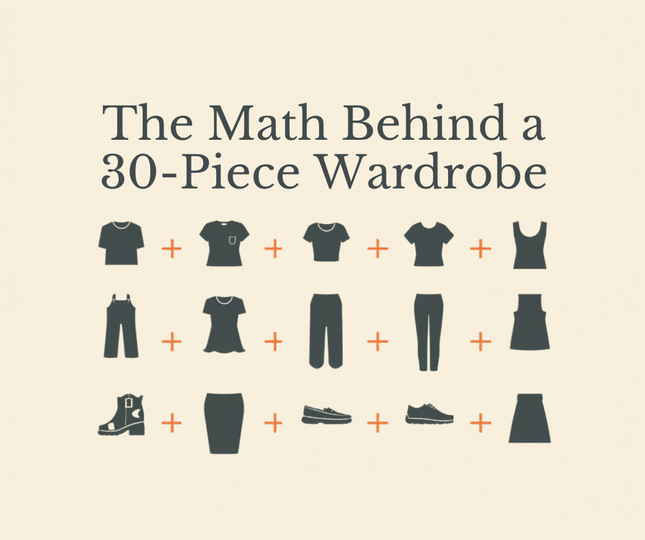 The Math Behind a 30-Piece Wardrobe